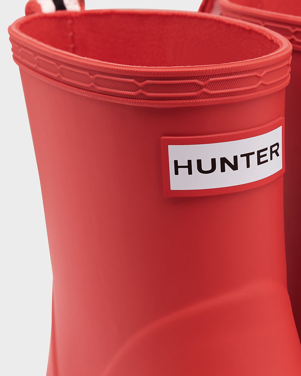 Play Botas Original Short Rain Hunter Hombre - Rojos - 437126KAT